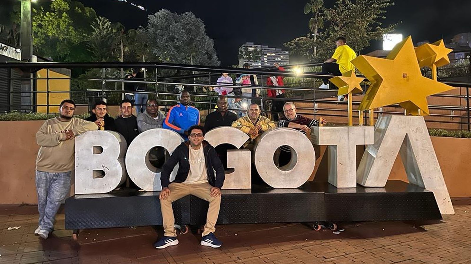 James y Moses en Bogotá