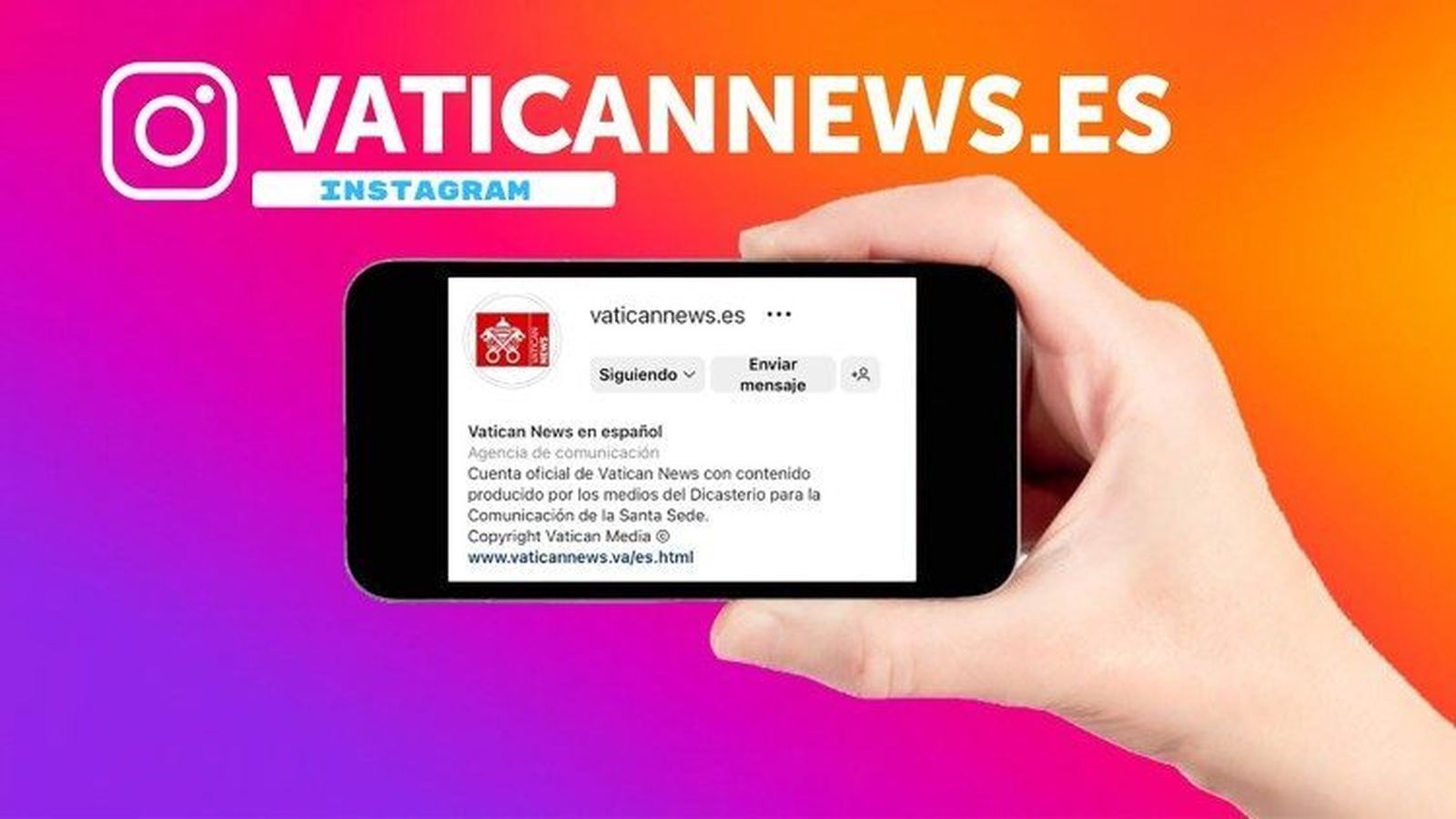 Vatican News aterriza en Instagram