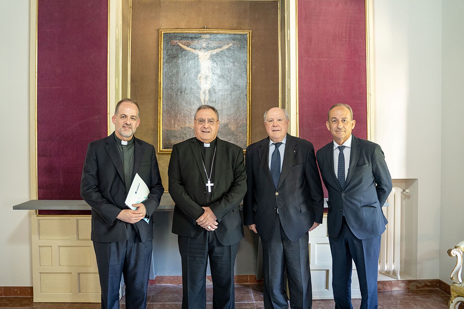 Reunión con el Arzobispo de Granada