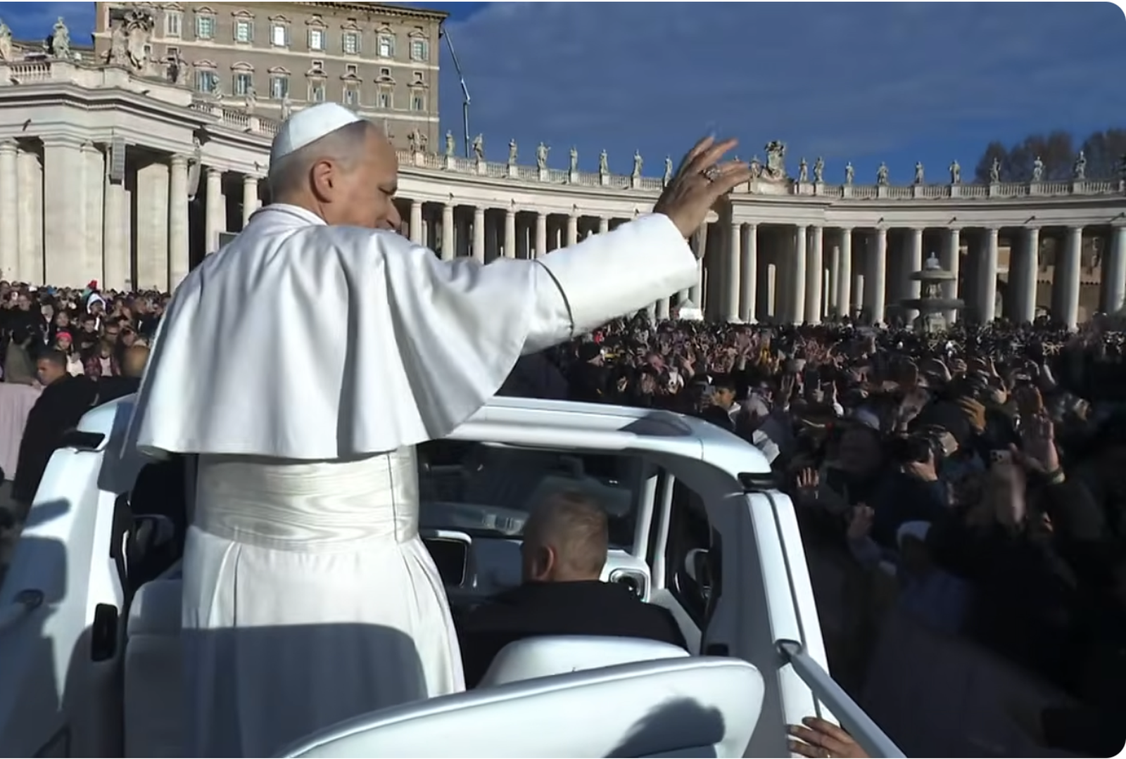 El Papa, en la última audiencia general de 2025