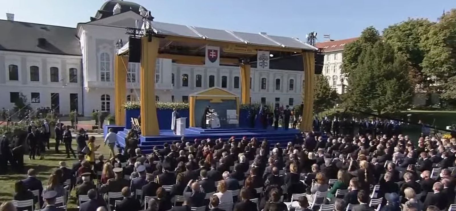 El Papa, en Eslovaquia