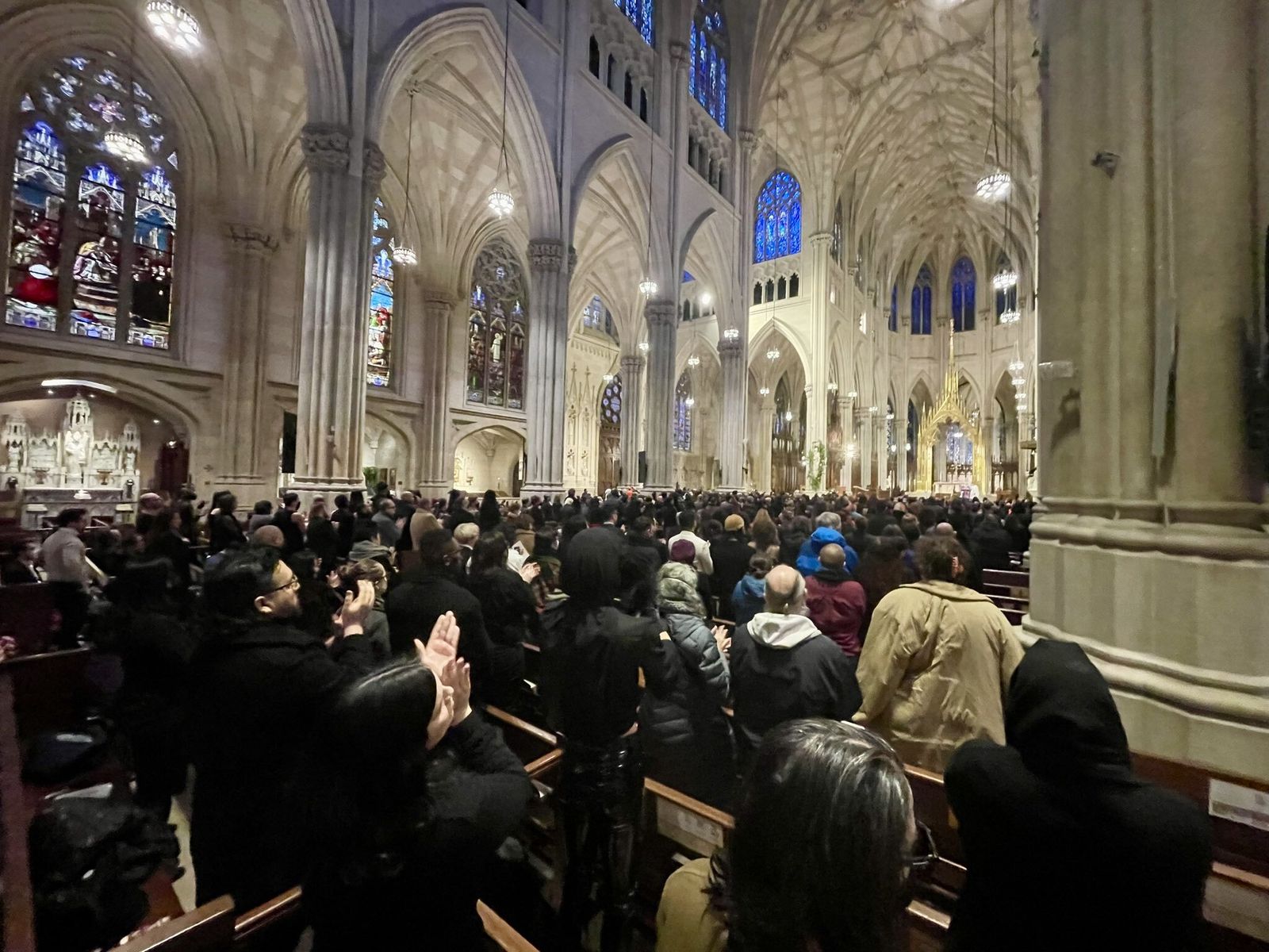 Funeral por Cecilia Gentili en san Patricio