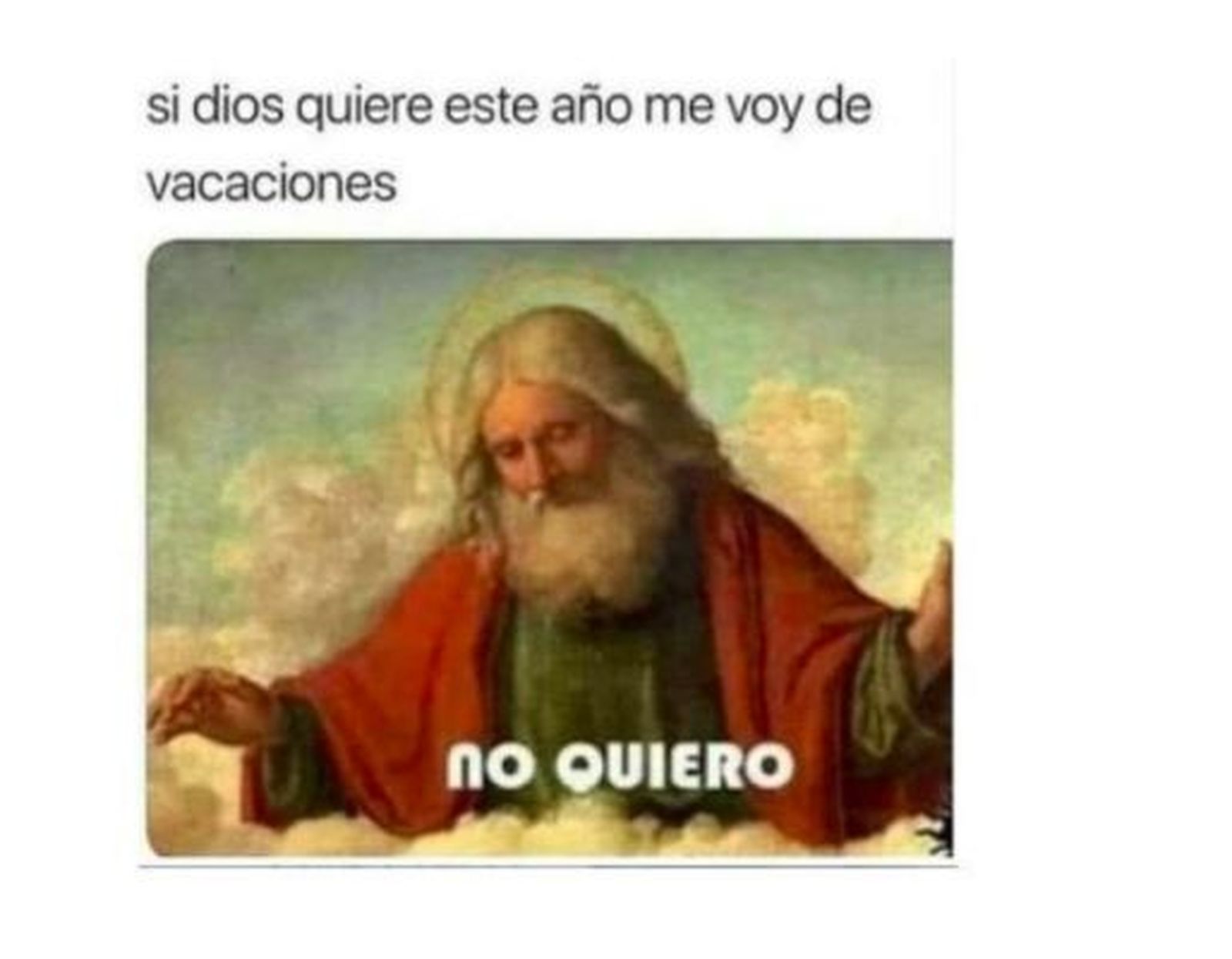 Si Dios quiere...