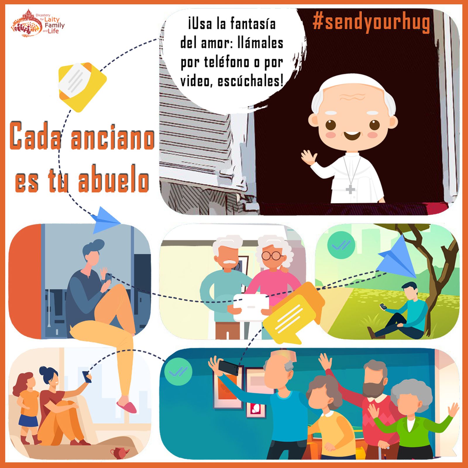 'Cada anciano es tu abuelo'