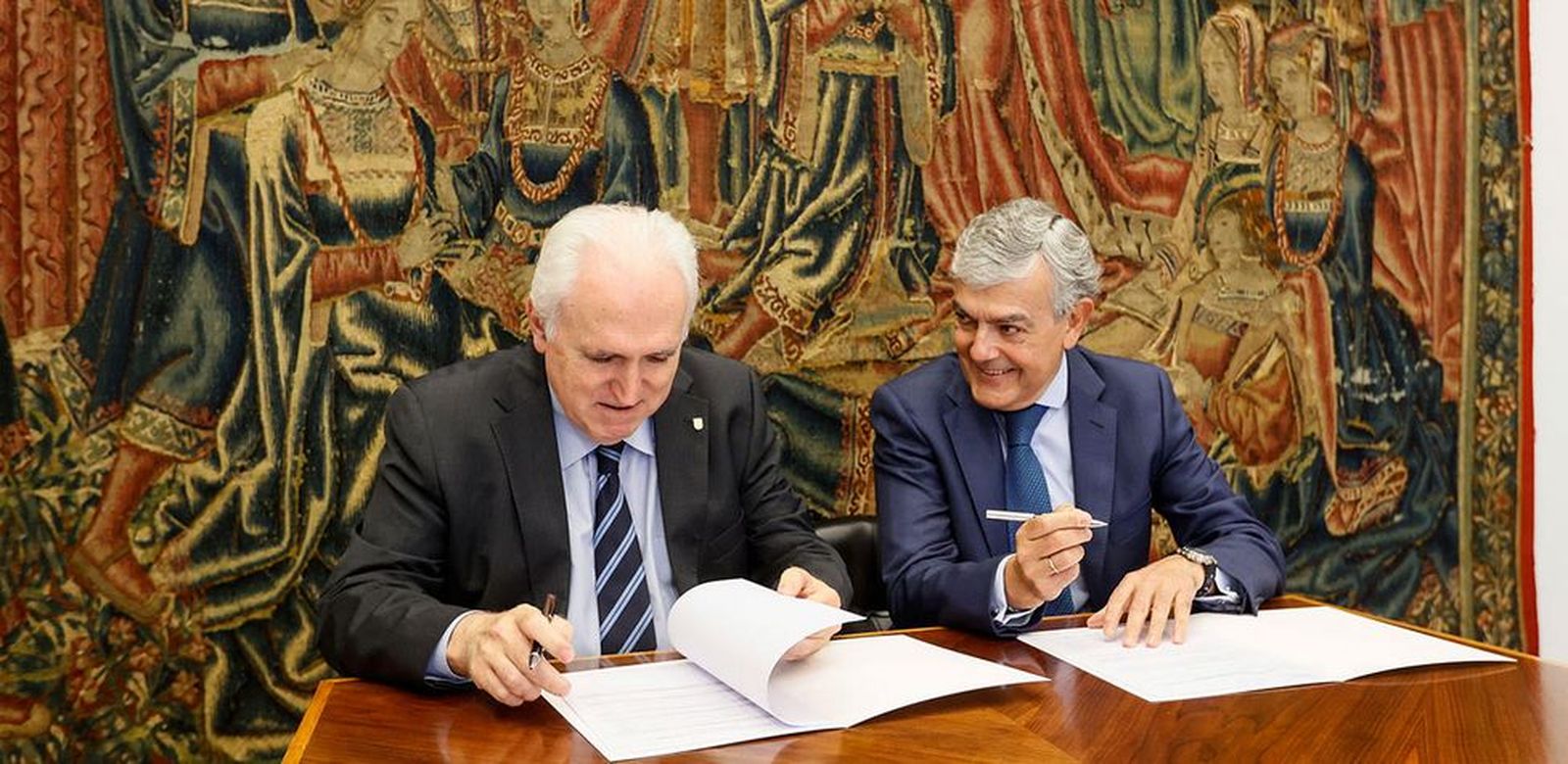 José María Guibert y Carlos Gorría