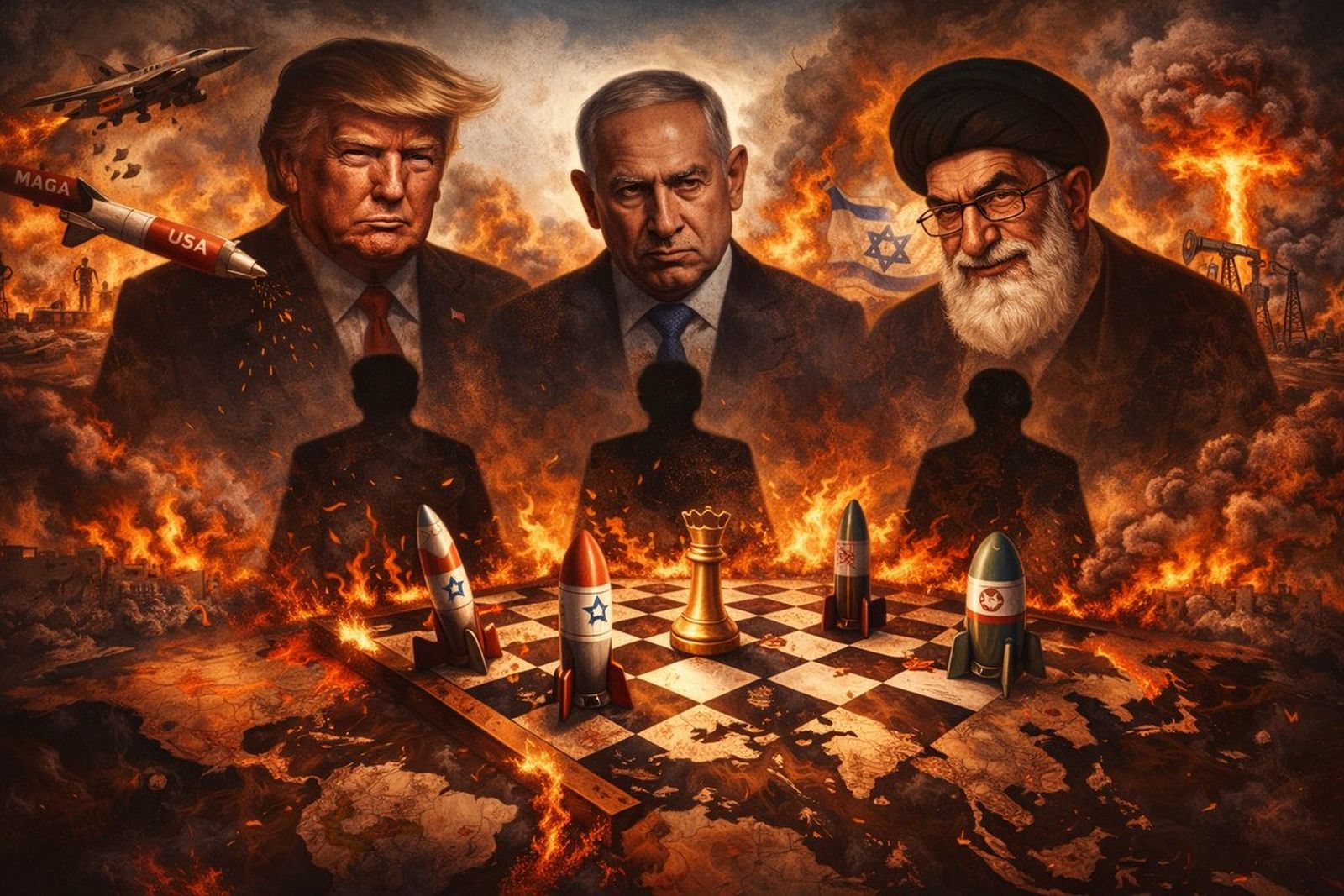 Ataque de Trump y Netanyahu a Irán
