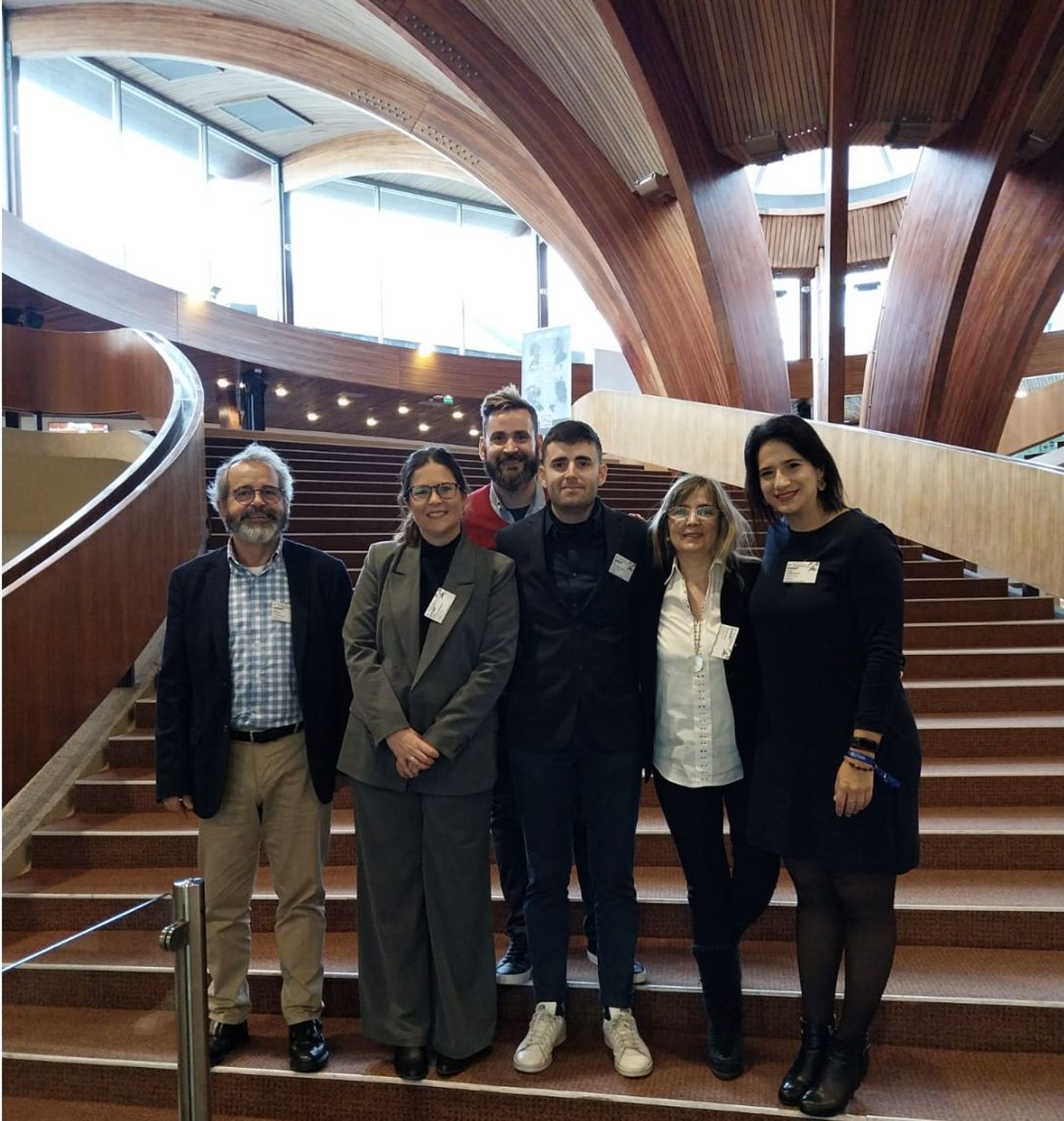 Miembros asociaciones de víctimas en el parlamento europeo