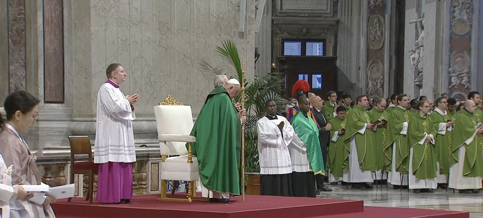 Francisco, en la liturgia del Domingo de la Palabra de Dios
