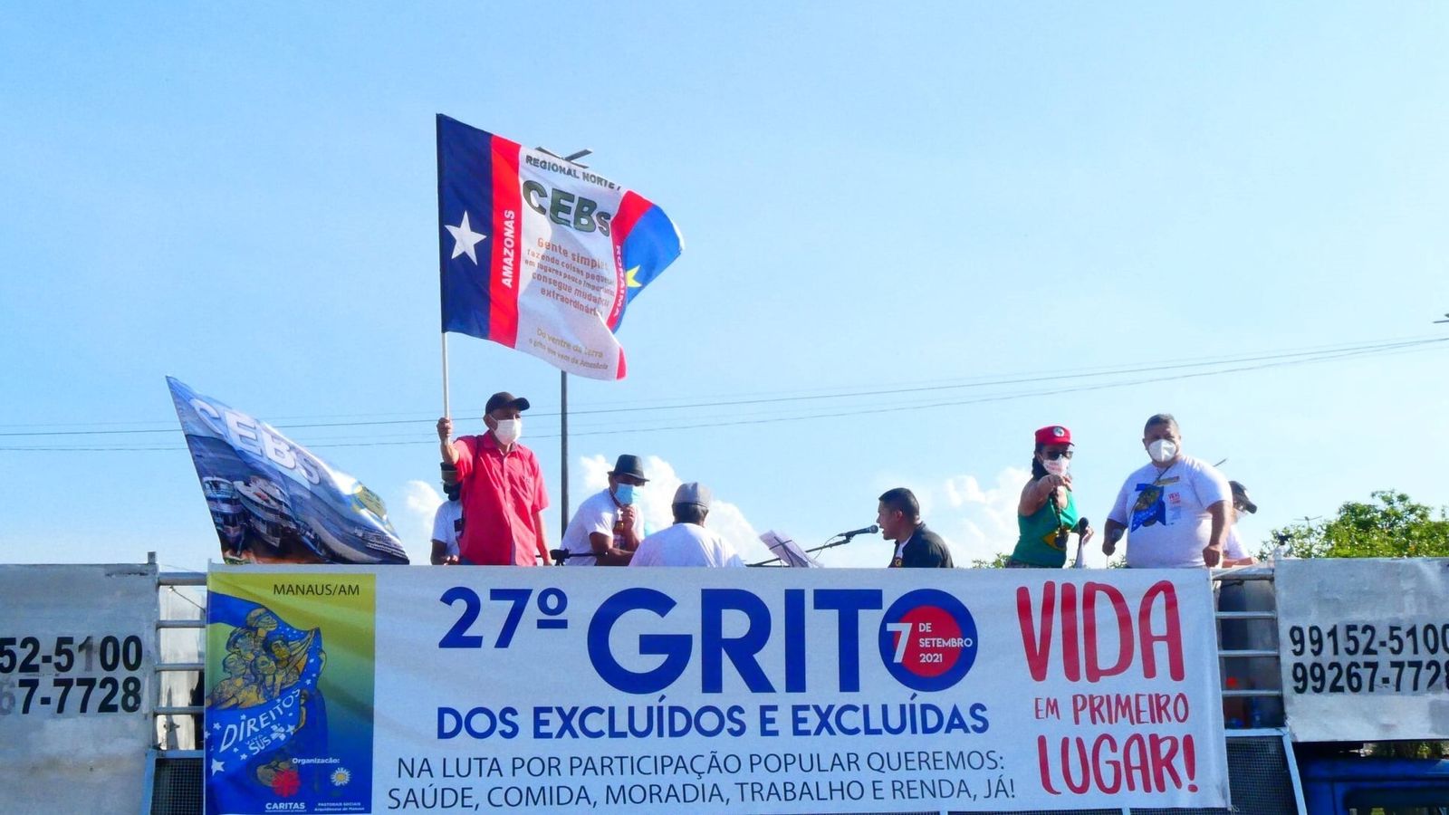 Grito de los Excluídos en Manaos