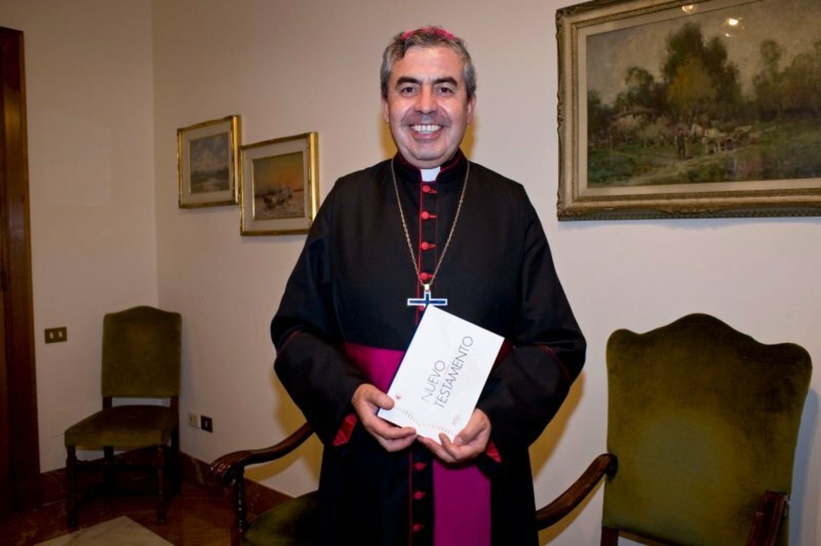 Mons. Santiago Silva Retamales, presidente de la Conferencia Episcopal chilena