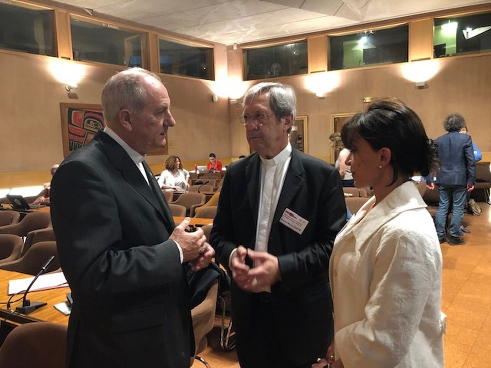 Lugones, Duffé y Emilce Cuda