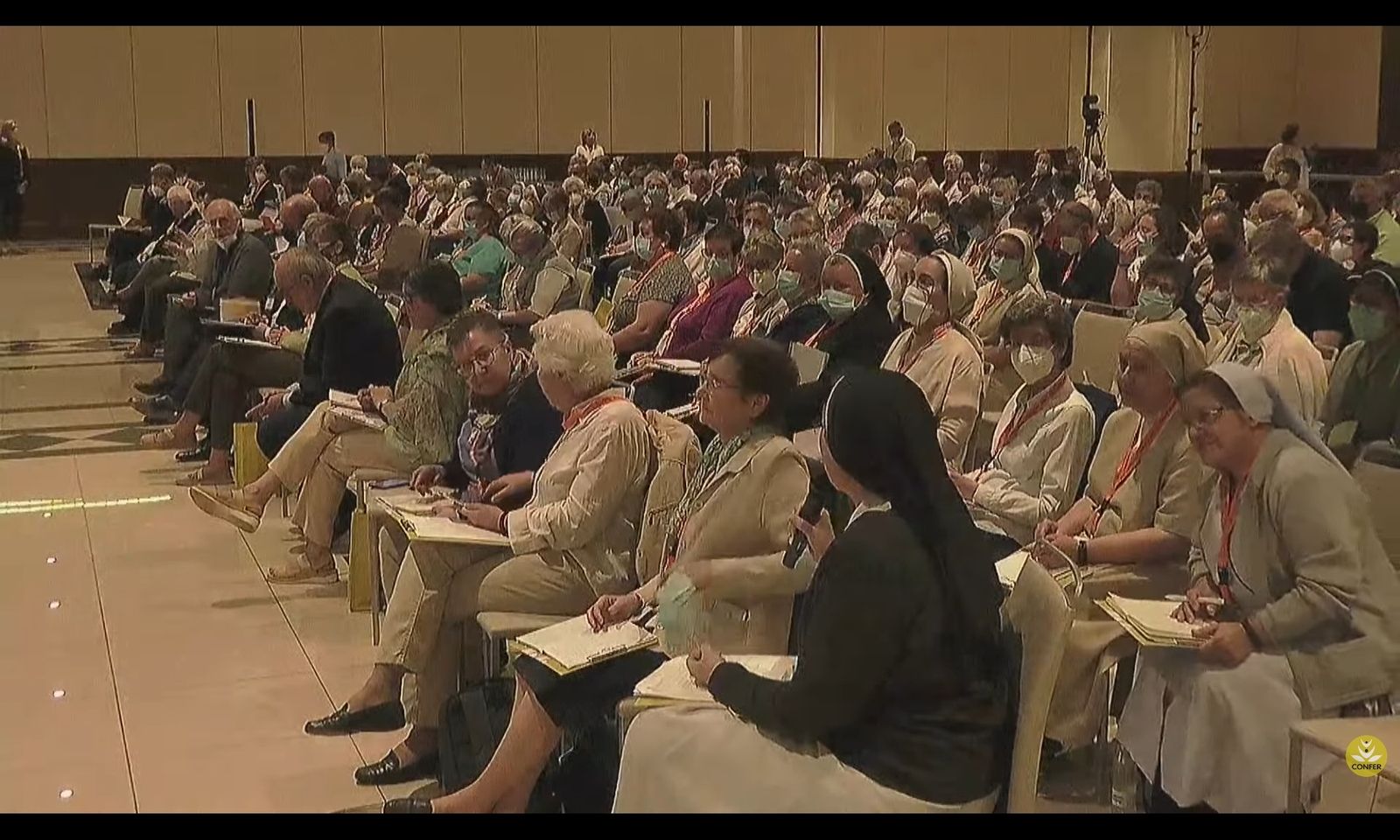 Superiores y superioras mayores participantes