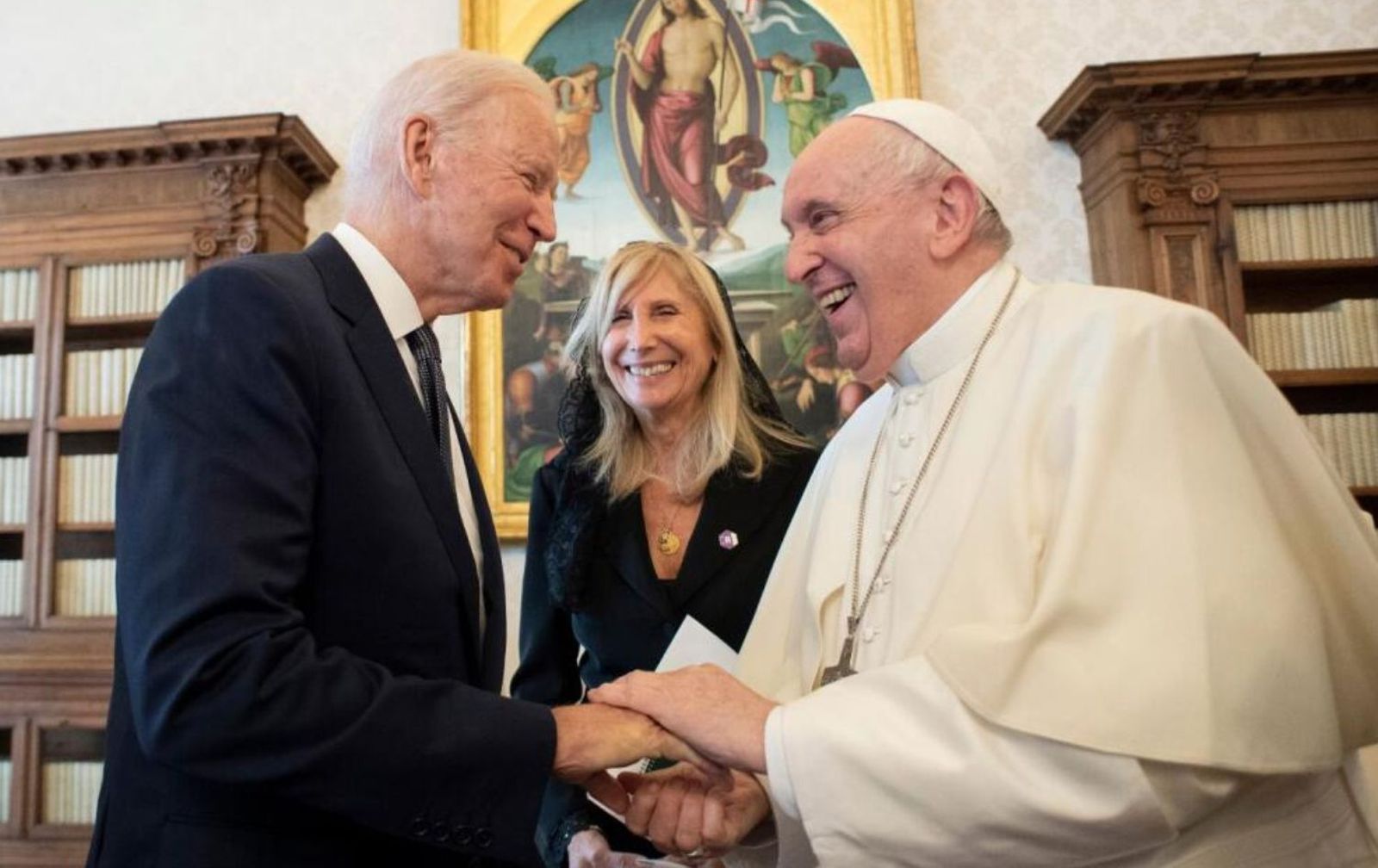 Audiencia del Papa a Biden y a su esposa
