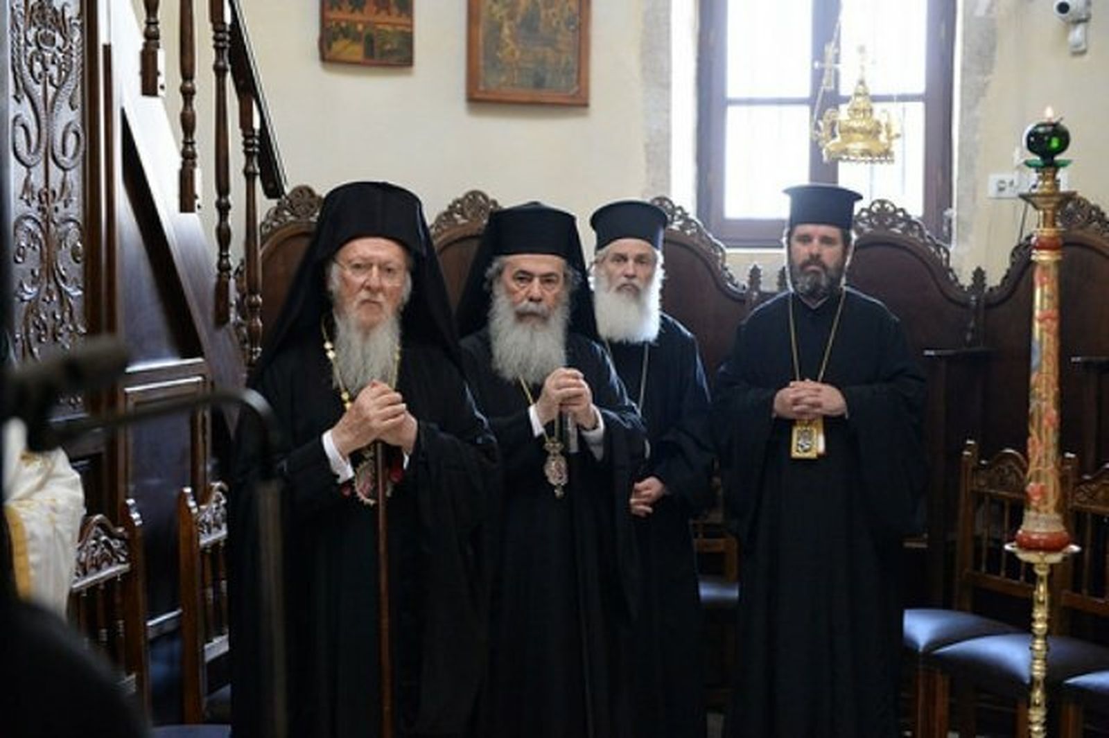 Obispos ortodoxos en el Concilio de Creta