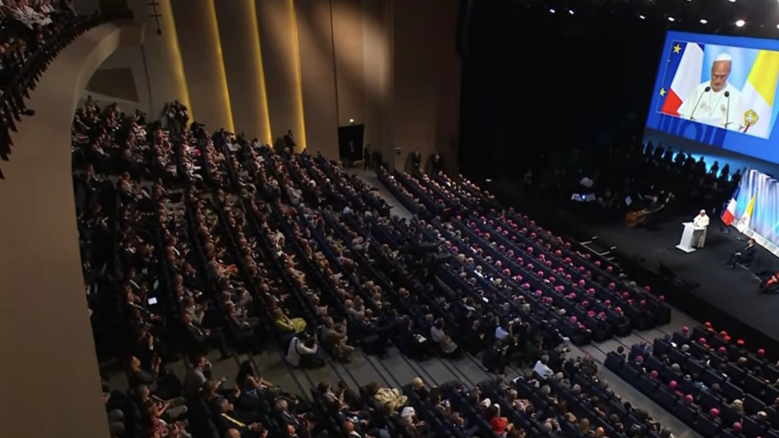 Discurso del papa en Metz