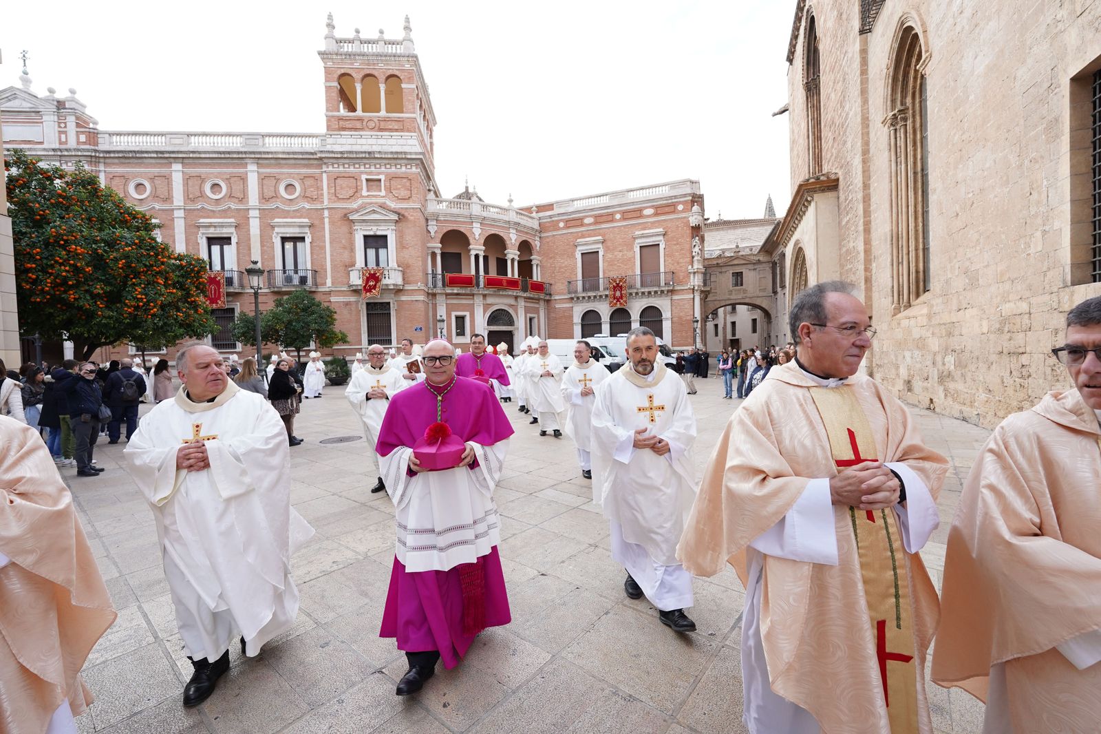 Entrada en la basílica