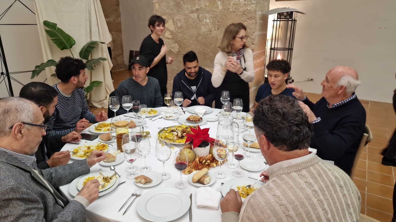 Cena de Nochebuena en monasterio jerónimas de Mallorca
