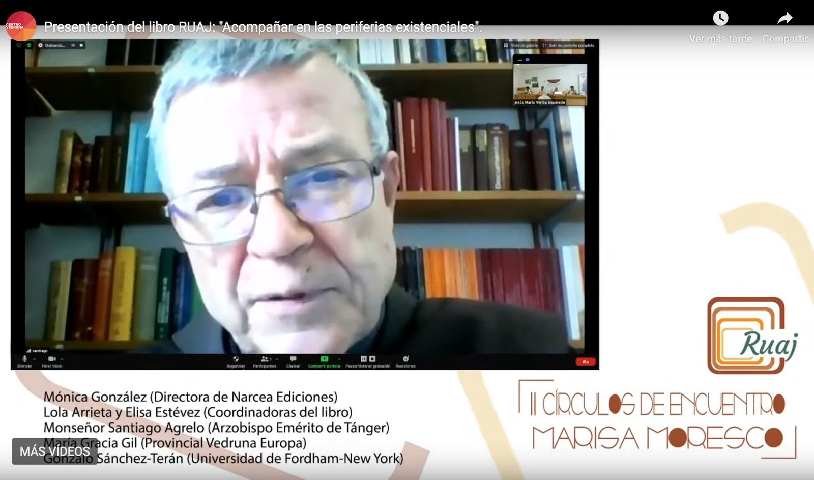 Santiago Agrelo, presentación de La Ruaj