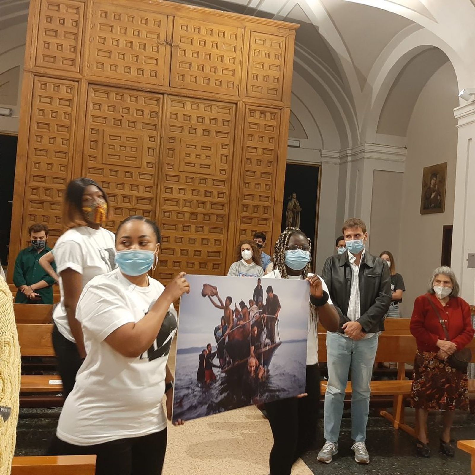 Sant'Egidio celebró una misa por los migrantes muertos