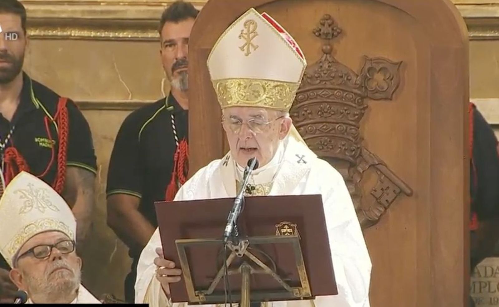 Osoro preside la eucaristía de la Virgen de la Paloma