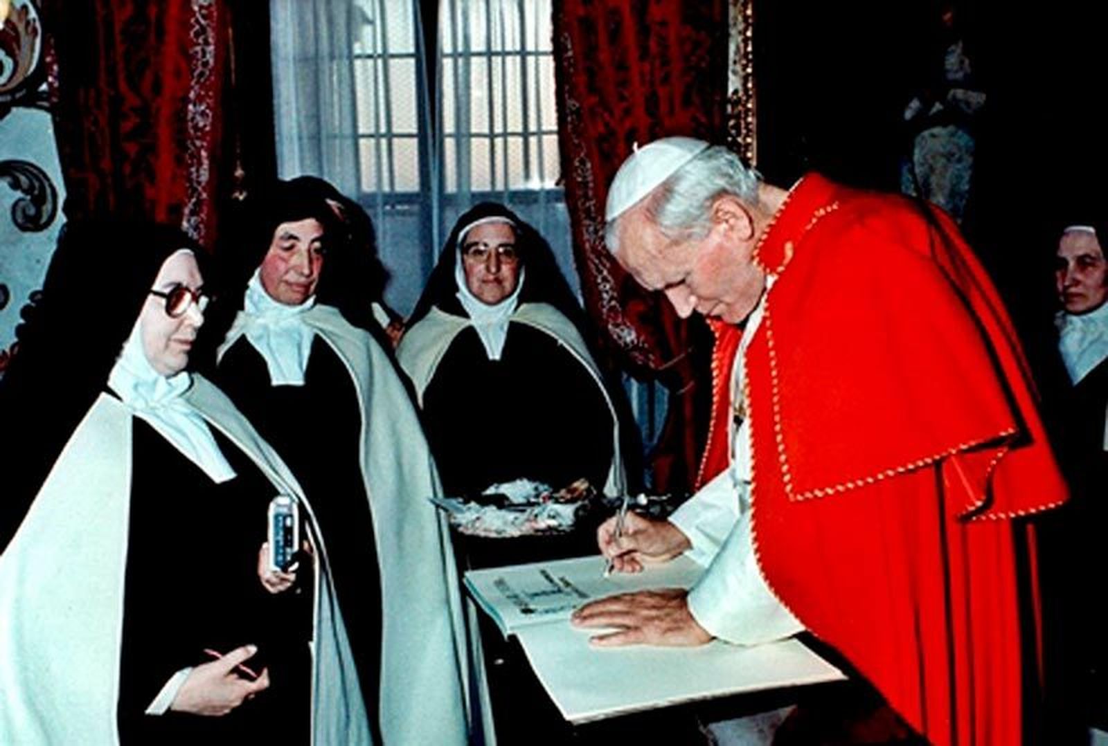 Juan Pablo II, en Alba de Tormes