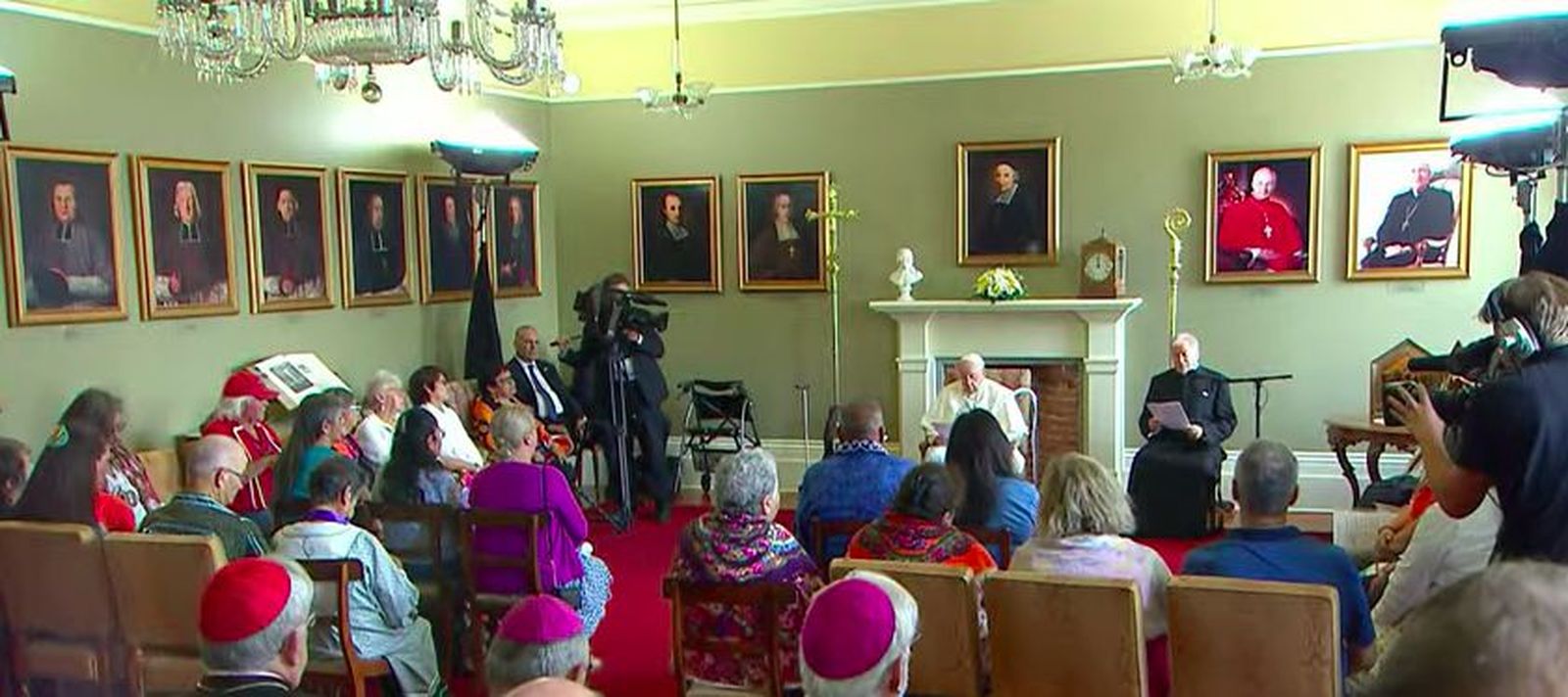 El Papa, en su encuentro con los inuits