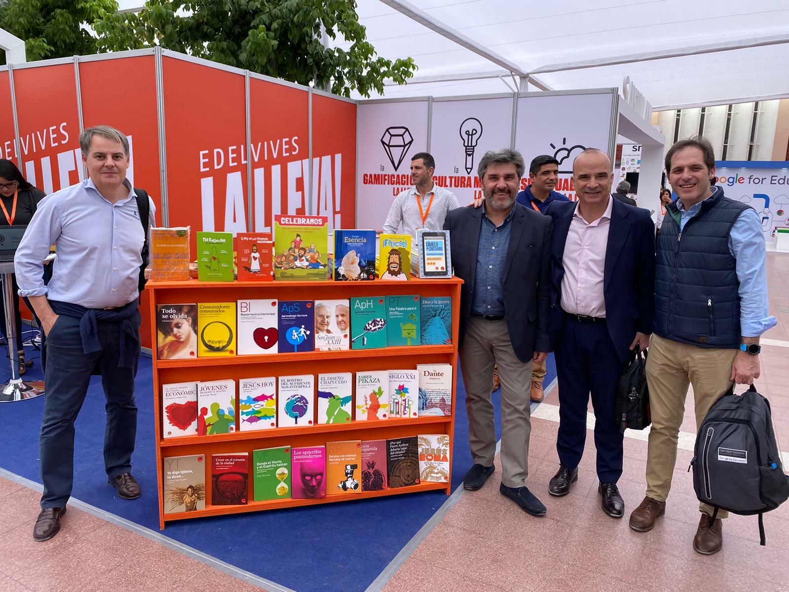 Stand de Edelvives en el CIEC de Santiago