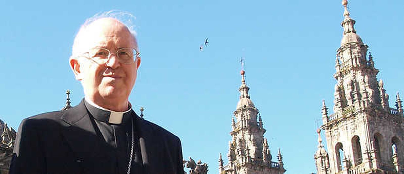 Monseñor Julián Barrio, arzobispo de Santiago