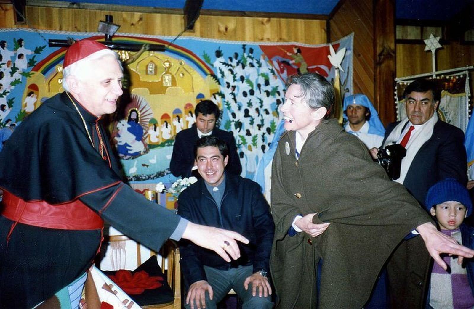 Karoline y el cardenal Ratzinger