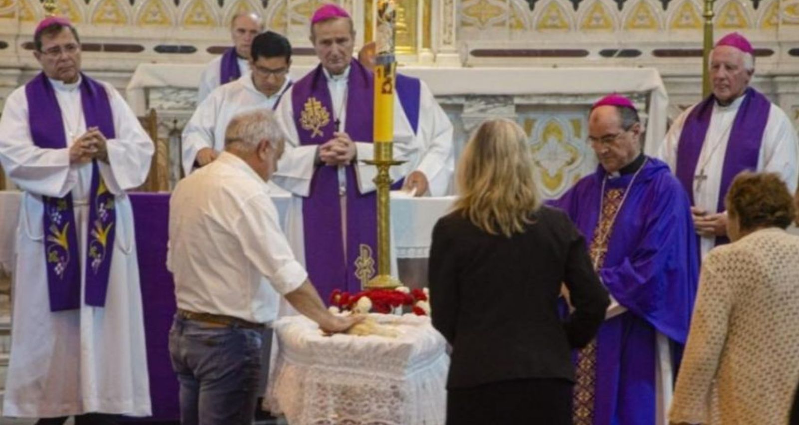 MIsa exequial de monseñor Hesayne