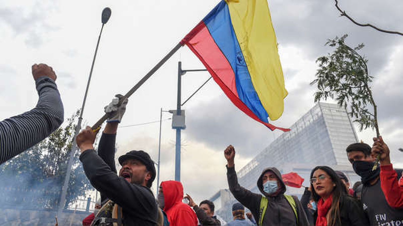 Protestas en Ecuador