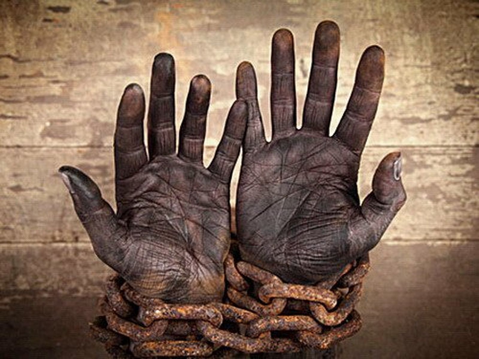 Cadenas y esclavitud