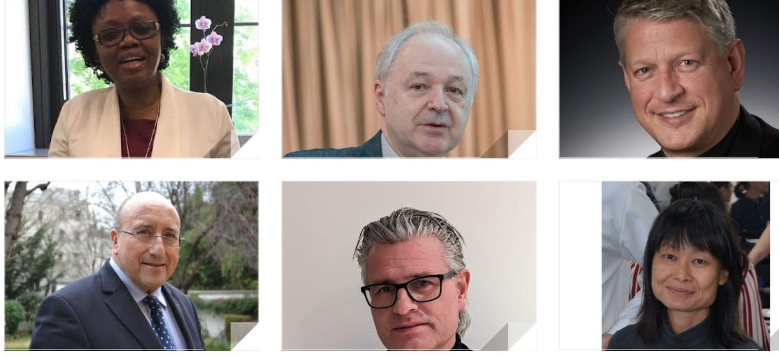 Algunos profesores del curso sobre sinodalidad