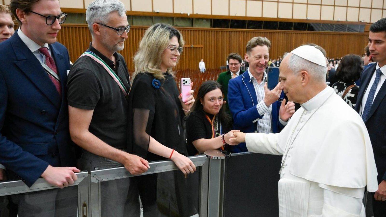 El Papa León XIV recibió este viernes en el Vaticano a miembros de movimientos estudiantiles católicos de Alemania