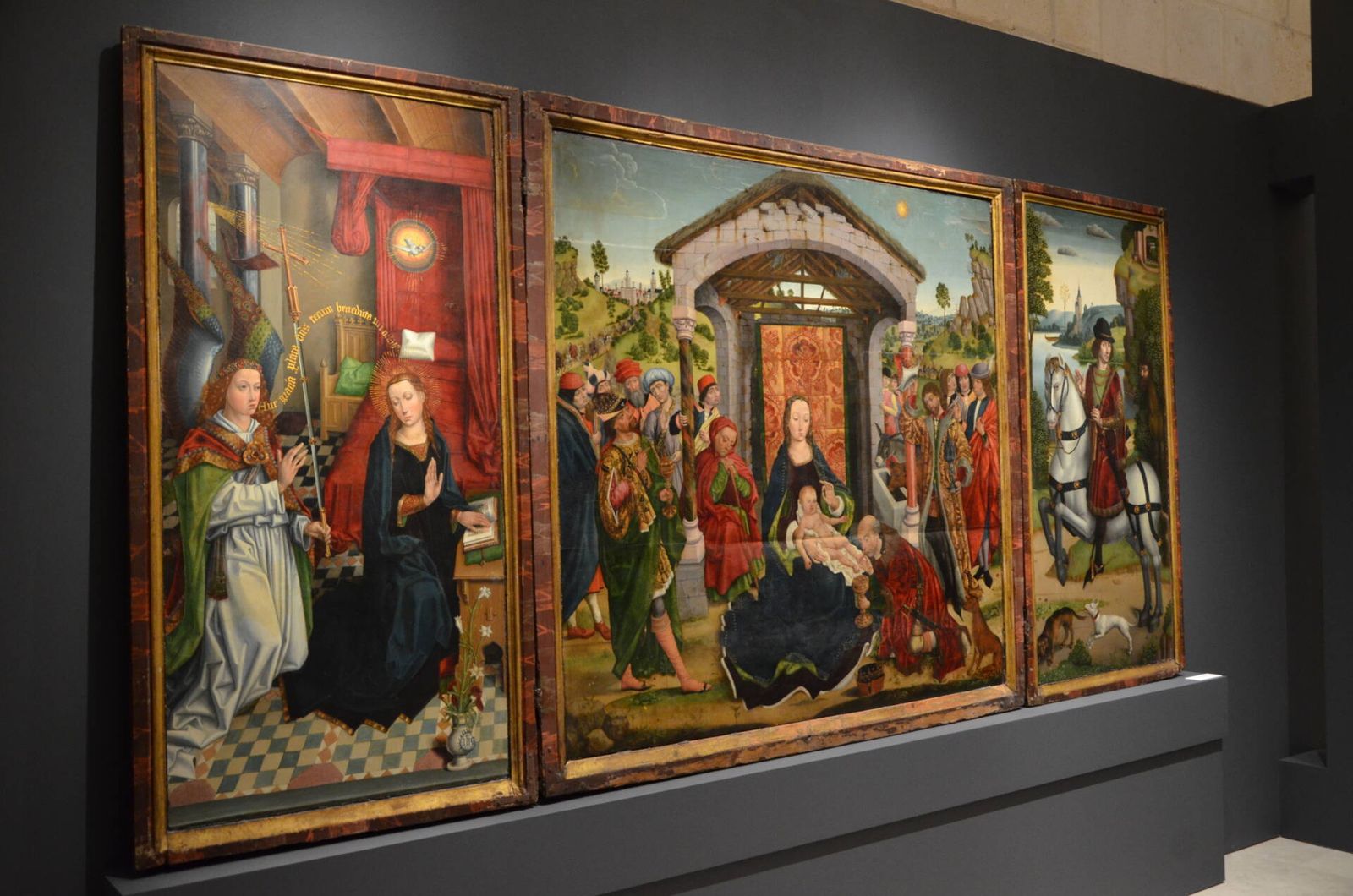 Una de las obras expuestas