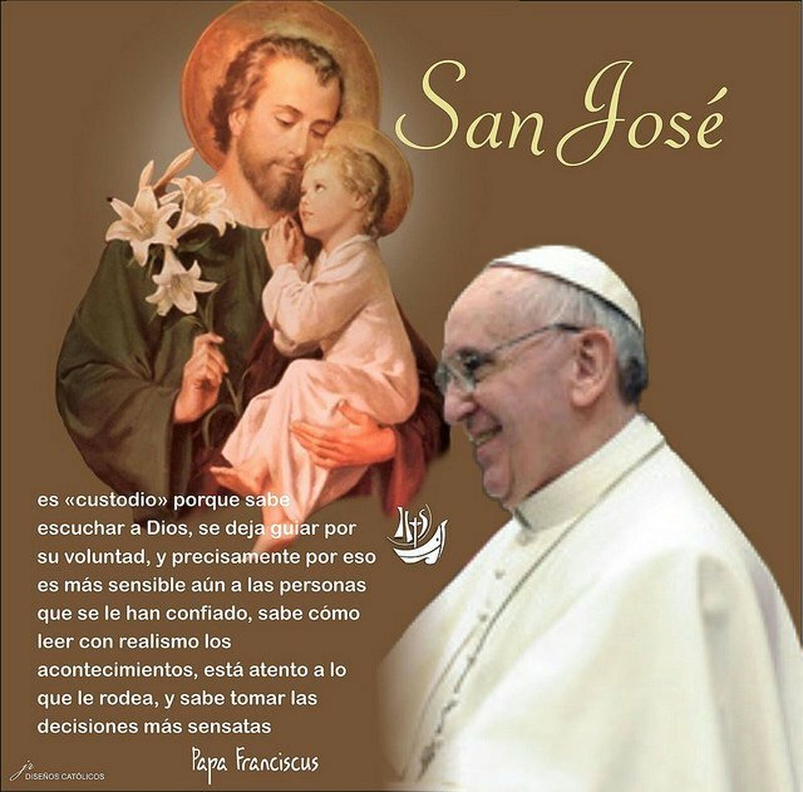 San José y el Papa
