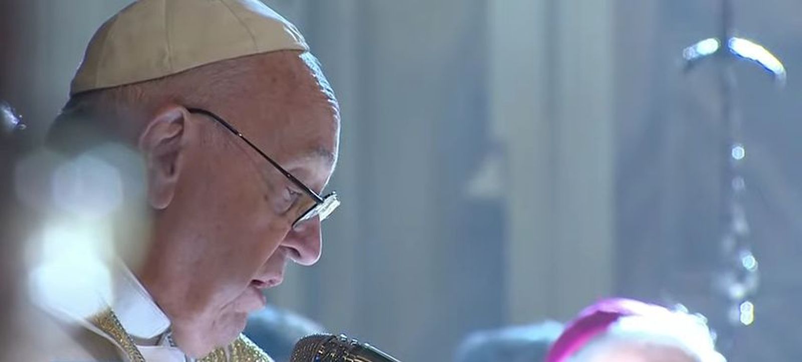 Francisco, en la catedral