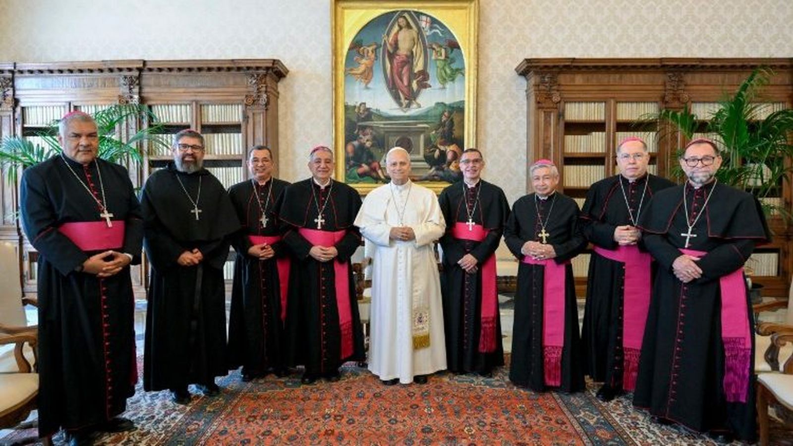El Papa, y los obispos panameños