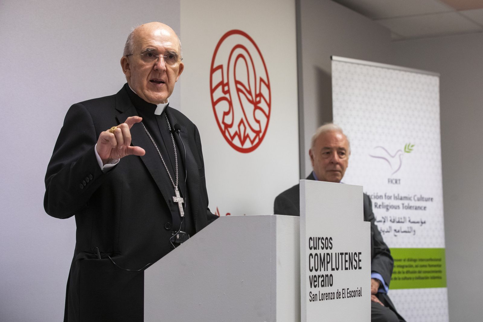 Osoro, durante su intervención en el curso.