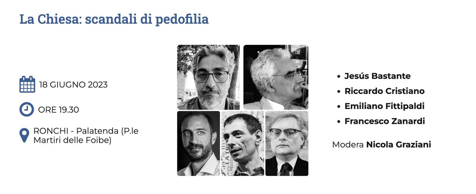 Mesa redonda en Ronchi dei Legionari