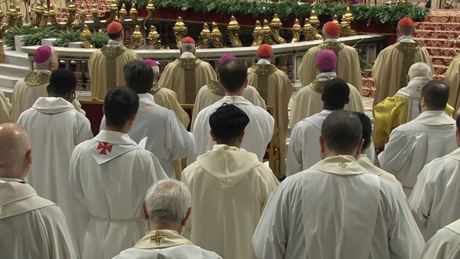 Misa Crismal en el Vaticano