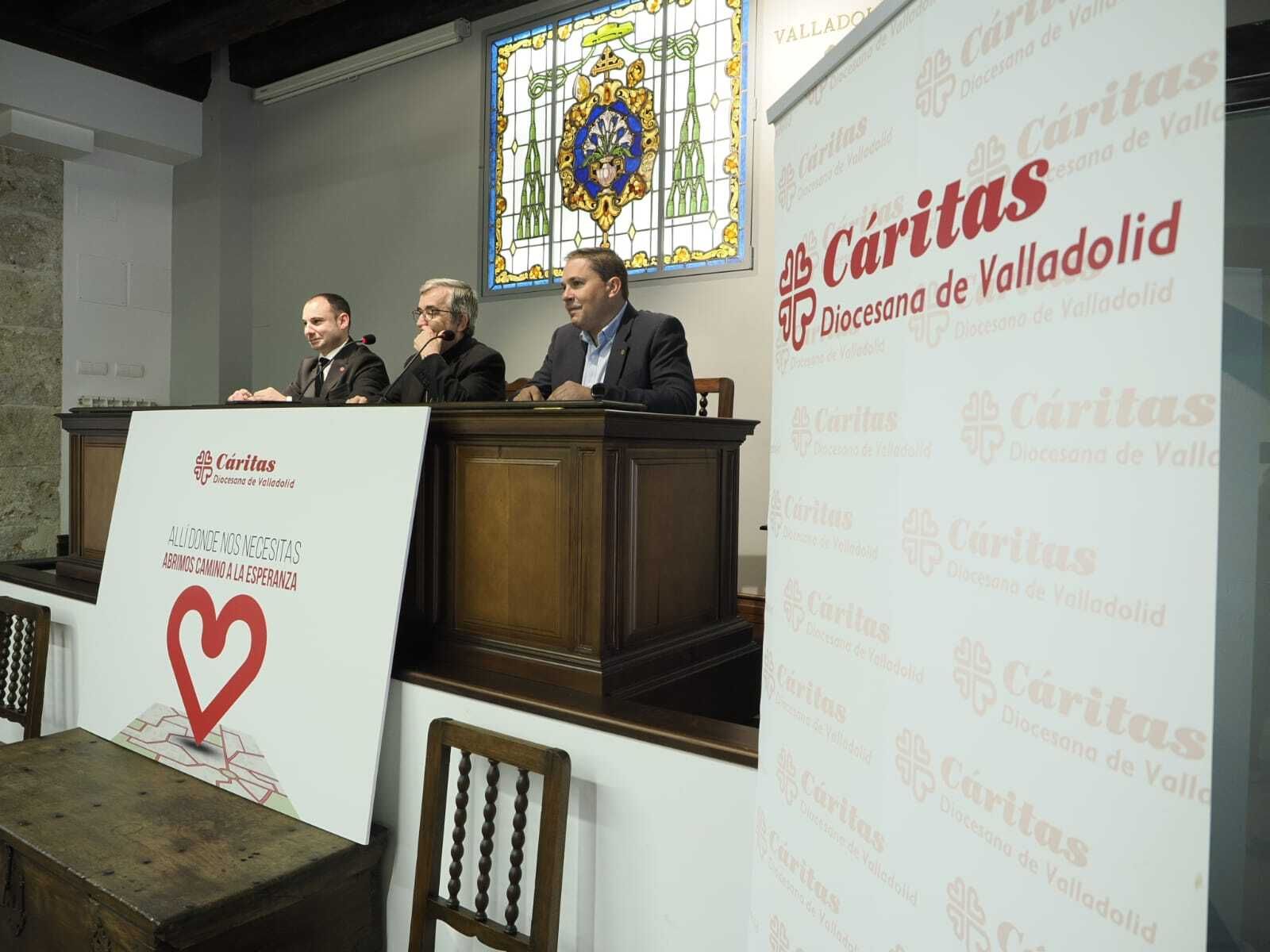 Argüello presentó la Memoria de Cáritas Valladolid de 2023