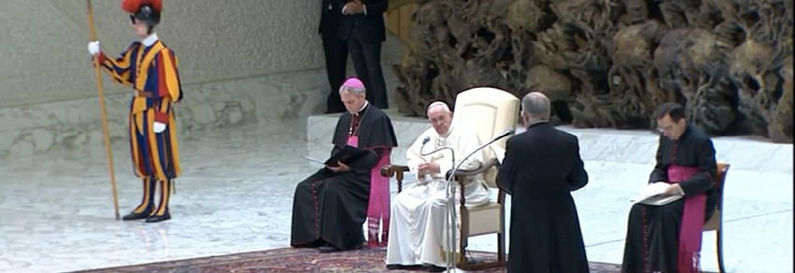 El Papa, hoy, en la audiencia