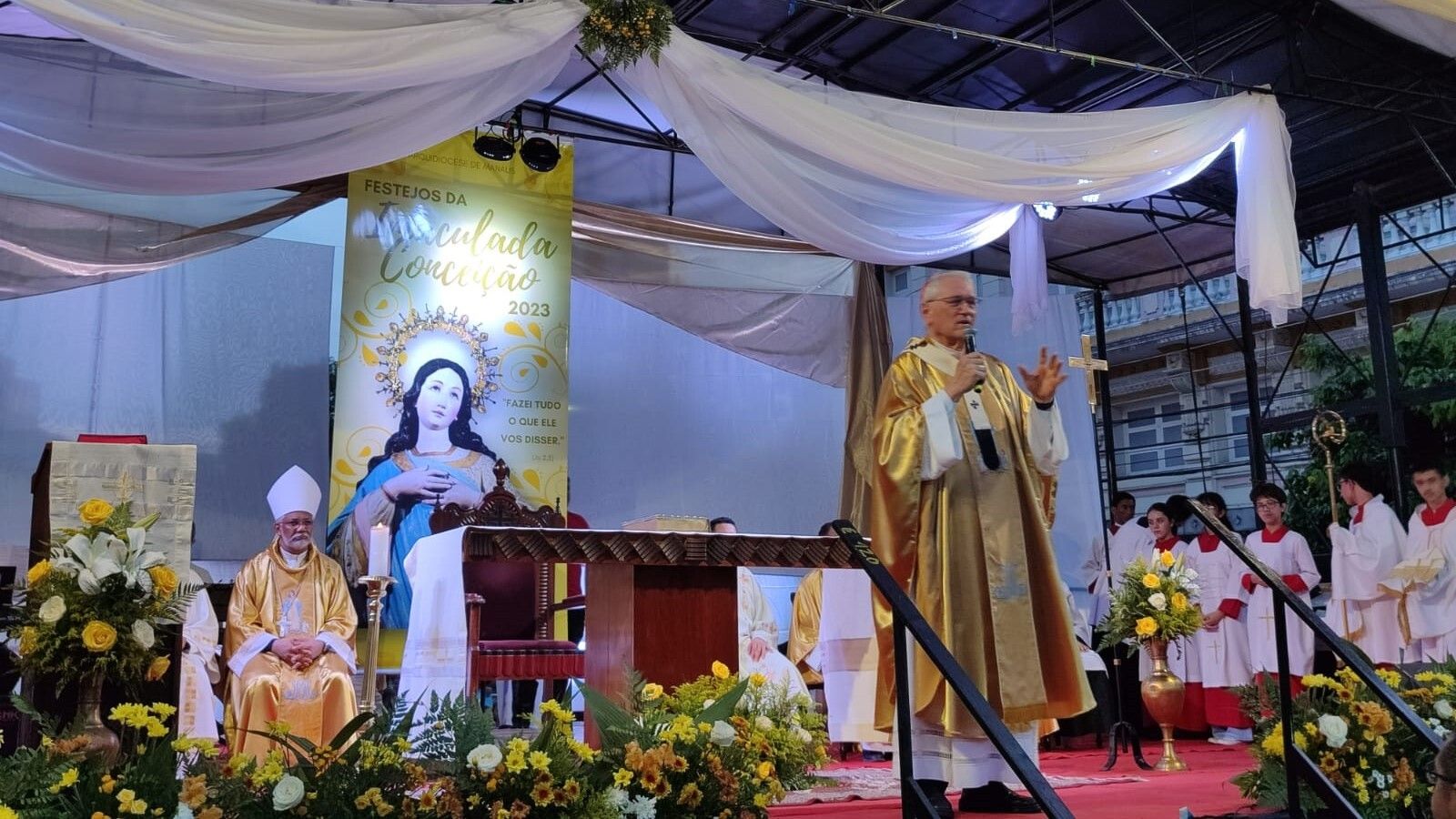 Fiesta de la Inmaculada en Manaos