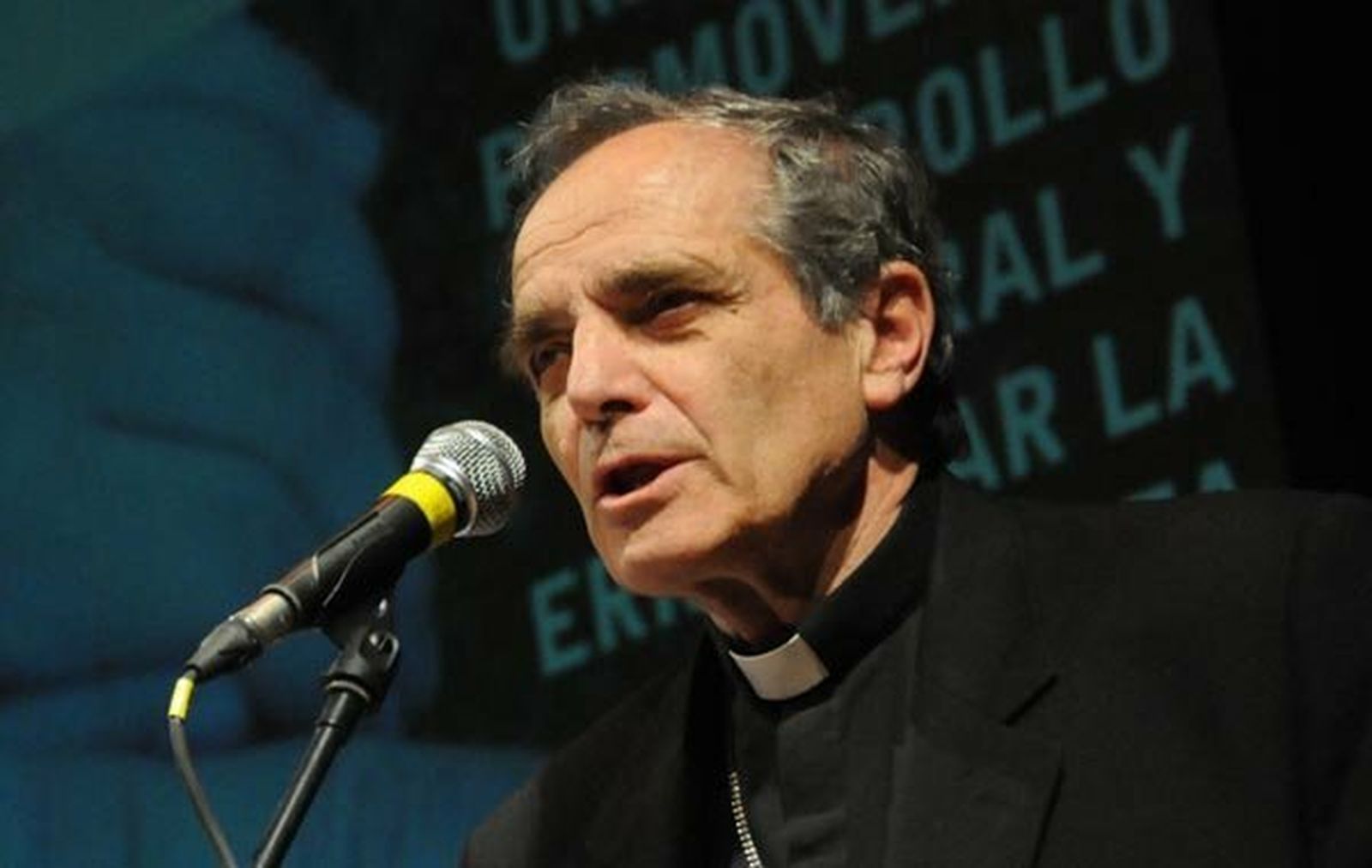 El obispo emérito de San Isidro, Jorge Casaretto