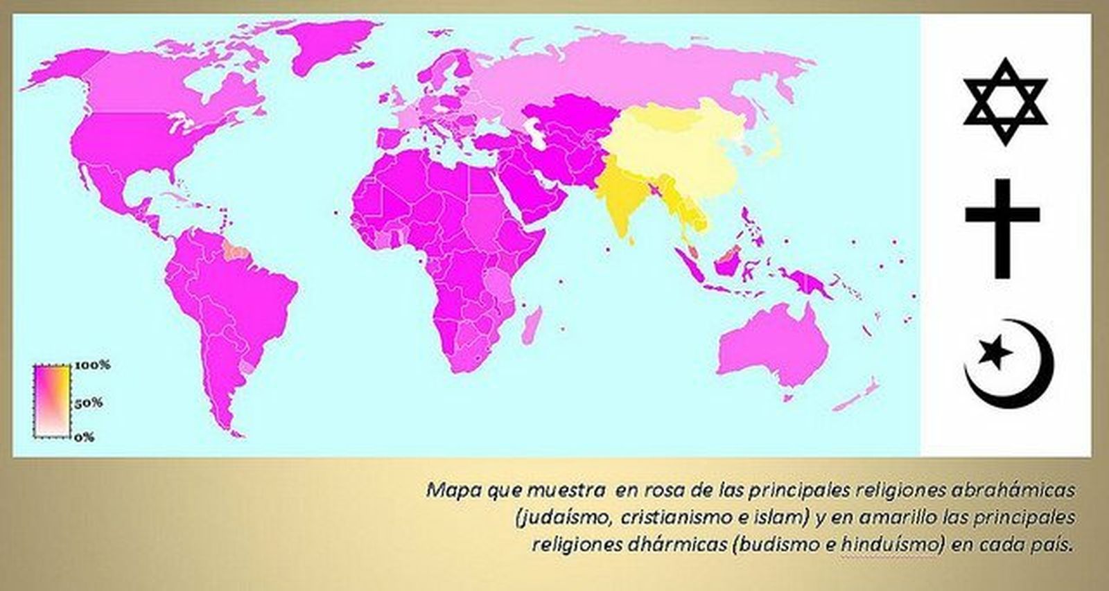 Religiones en el mundo