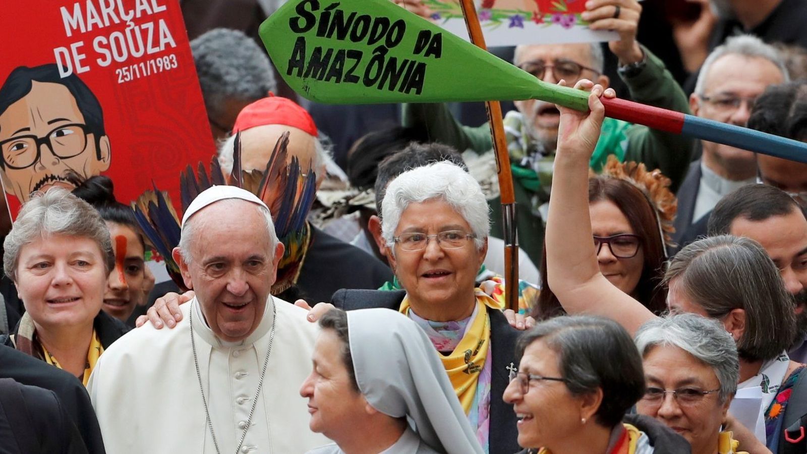 El Papa Francisco en el Sínodo Especial para la Amazonía