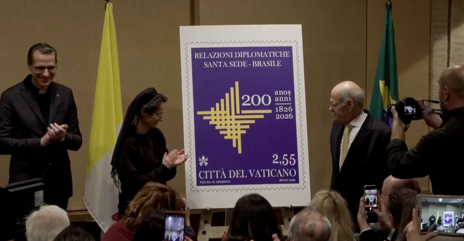 Conmemoración de 200 años de relaciones Santa Sede-Brasil