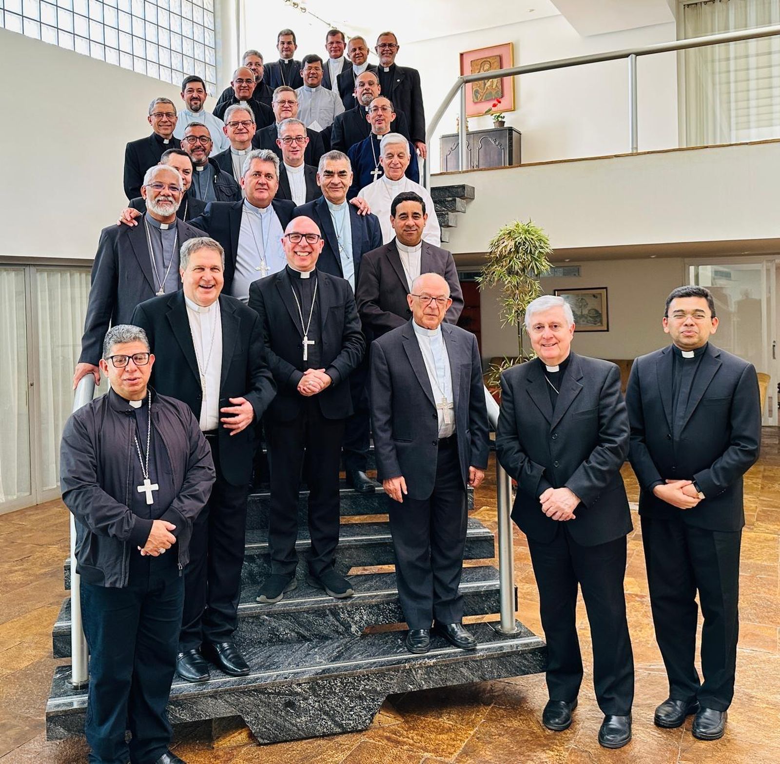 Obispos brasileños de reciente nombramiento en la Nunciatura