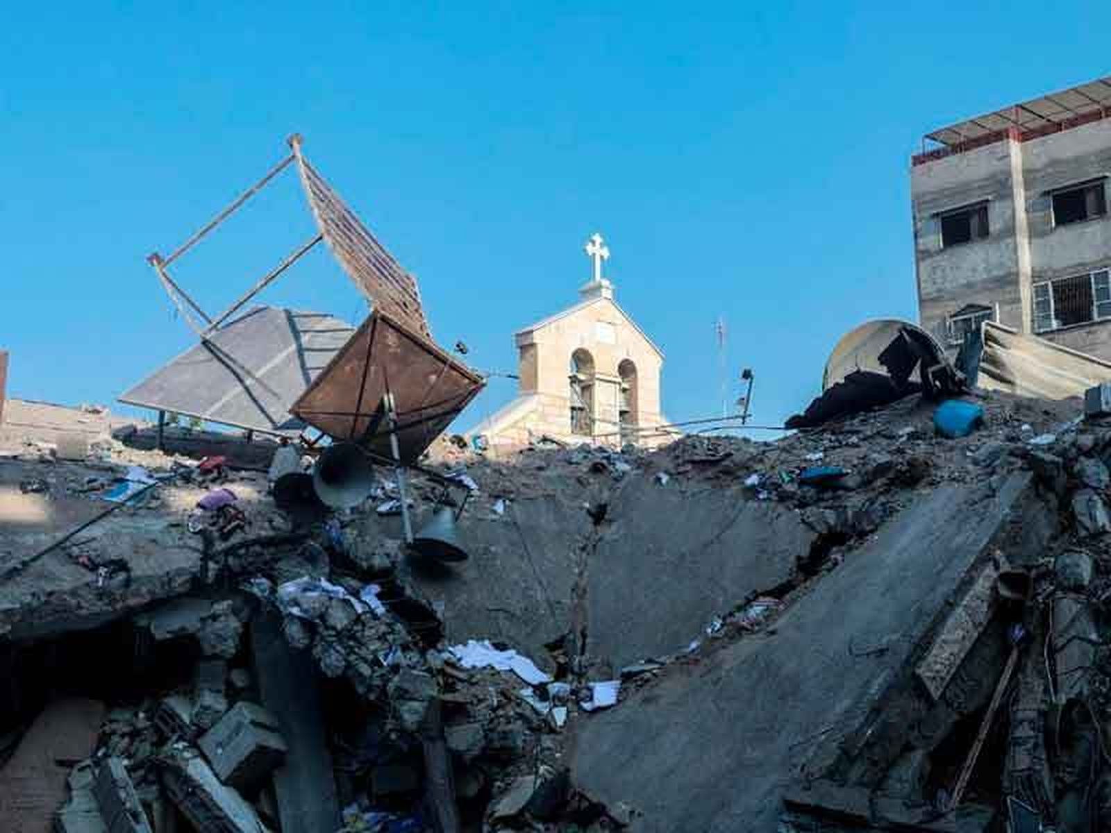 La iglesia de Gaza